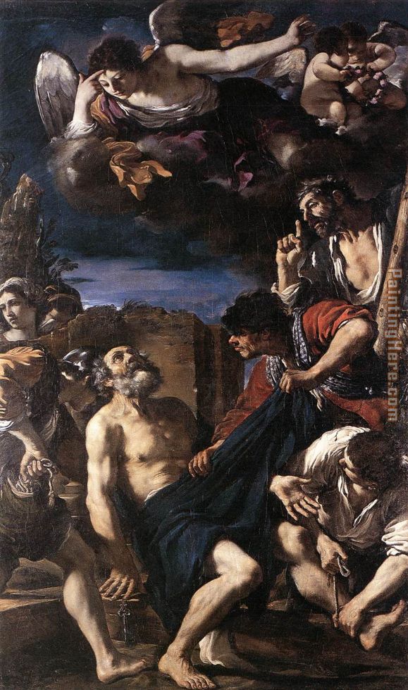 Guercino The Martyrdom of St Peter